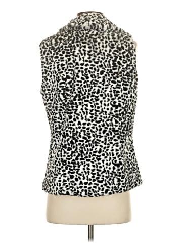 MULTIPLES Faux Fur Vest (view 2)