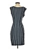 Max Studio Stripes Gray Casual Dress Size XS - photo 2