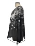 Christopher & Banks Silver 3/4 Sleeve Blouse Size L - photo 5