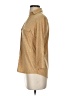 J. McLaughlin Tweed Gold 3/4 Sleeve Blouse Size S - photo 5