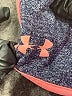 Under Armour 100% Polyester Chevron-herringbone Gray Athletic Shorts Size M - photo 3