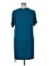 MICHAEL Michael Kors Solid Teal Casual Dress Size 1X - photo 2