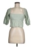 Isalis Green 3/4 Sleeve Blouse Size M (estimated) - photo 1
