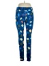 Lularoe Print Blue Active Pants Size 1X (Tall & Curvy) - photo 1