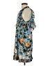 Assorted Brands 100% Polyester Floral Blue Casual Dress Size S - photo 5