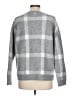 Anne Klein Plaid Gray Pullover Sweater Size L - photo 2