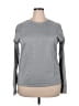 Unbranded 100% Polyester Gray Long Sleeve T-Shirt Size XXL - photo 1