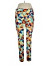 Lularoe Print Blue Active Pants Size 1X (Tall & Curvy) - photo 1
