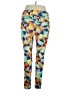Lularoe Print Blue Active Pants Size 1X (Tall & Curvy) - photo 2