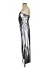 Miss Love 100% Polyester Metallic Silver Cocktail Dress Size S - photo 5