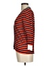 J.Crew Stripes Orange 3/4 Sleeve Top Size M - photo 5