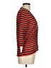 J.Crew Stripes Orange 3/4 Sleeve Top Size M - photo 4