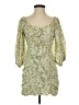 Minkpink 100% Polyester Paisley Green Cocktail Dress Size XS - photo 1