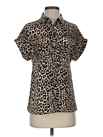 Belle By Kim Gravel Short Sleeve Blouse (view 1)