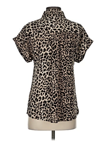 Belle By Kim Gravel Short Sleeve Blouse (view 2)