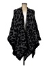 West Loop 100% Polyester Black Poncho One size - photo 1