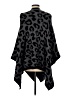 West Loop 100% Polyester Black Poncho One size - photo 2