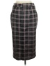 Ashley Stewart Plaid Gray Formal Skirt Size 14 - photo 2