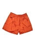 Glam Solid Orange Shorts Size 1X - photo 2