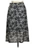 Robert Louis 100% Polyester Print Black Casual Skirt Size XL - photo 2