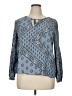 Como Vintage Blue Long Sleeve Blouse Size XL - photo 1
