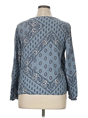 Como Vintage Long Sleeve Blouse (view 2)
