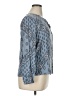 Como Vintage Blue Long Sleeve Blouse Size XL - photo 4