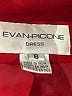 Evan Picone 100% Polyester Red Blazer Size 8 - photo 6