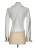Elie Tahari 100% Leather Metallic Silver Leather Jacket Size XS - photo 2