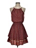 Blue Rain 100% Polyester Hearts Red Casual Dress Size XXS - photo 1