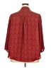 Carolina Belle 100% Polyester Red 3/4 Sleeve Blouse Size 2X - photo 2