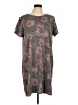 Maurices Gray Casual Dress Size L (estimated) - photo 1
