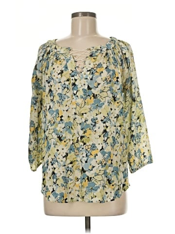 Chaps 3/4 Sleeve Blouse (view 1)