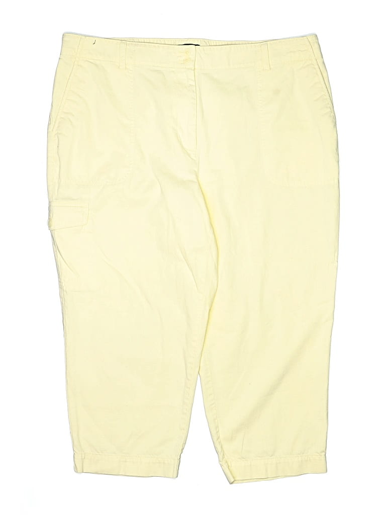 Pre-owned Talbots Cargo Shorts In Yellow