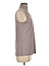 Ecru Gray Sleeveless Blouse Size M - photo 4