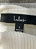 Lulus Ivory Turtleneck Sweater Size L - photo 7