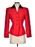 Jacqueline Ferrar Red Blazer Size 4 (petite) - photo 1