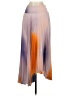 A.L.C. 100% Polyester Color Block Orange Casual Skirt Size P (petite) - photo 1