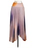 A.L.C. 100% Polyester Color Block Orange Casual Skirt Size P (petite) - photo 2
