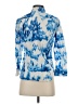 Zara Tie-dye Blue 3/4 Sleeve Blouse Size S - photo 2