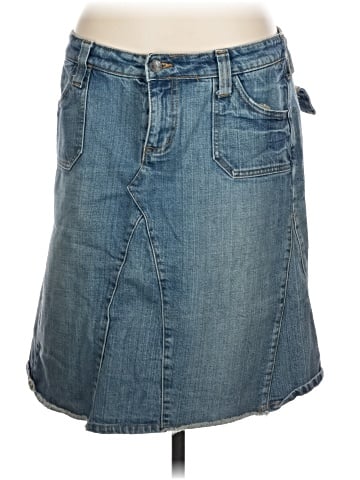Hint Jeans Denim Skirt (view 1)