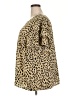 Vince Camuto 100% Polyester Animal Print Gold Short Sleeve Blouse Size 3X - photo 5