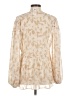 CAbi 100% Polyester Ivory Long Sleeve Blouse Size M - photo 2