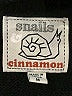 Snails & Cinnamon Black Pullover Sweater Size M - photo 7