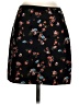oasis 100% Polyester Floral Black Casual Skirt Size UK 6 / US 2 - photo 1
