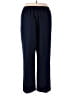 Alfred Dunner 100% Polyester Solid Blue Casual Pants Size 20W - photo 2
