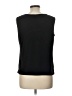 George 100% Polyester Black Sleeveless Blouse Size L - photo 2