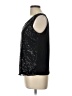 George 100% Polyester Black Sleeveless Blouse Size L - photo 5