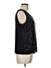George 100% Polyester Black Sleeveless Blouse Size L - photo 4