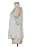 New York Studio Silver Sleeveless Blouse Size 8 - photo 5